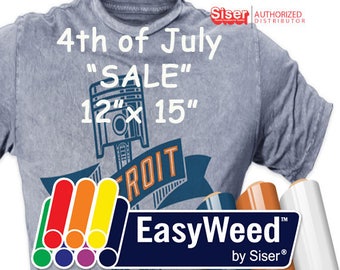 12"x 15" / 1-pk Siser EasyWeed - Heat Transfer Vinyl - HTV