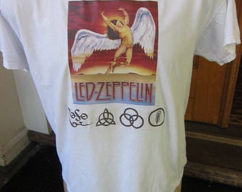 Size L (46) ** Led Zeppelin Shirt (Double Sided)