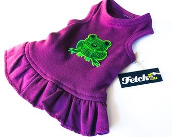 Sequin Frog Dog Dress