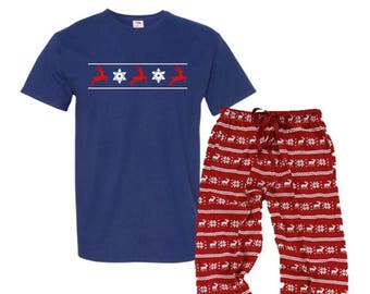 Matching Christmas Pajamas - Family Christmas Pajamas - Christmas Card Outfit - Matching Xmas Pj's - Christmas Pj's - Adult Pajamas for Xmas