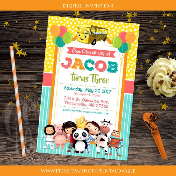 Little Baby Bum Invitations 7