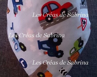 Bib bandana to vehicles boy 0-24 months