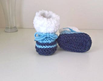 chausson fourrure bebe