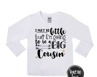 im going to be a big cousin shirt