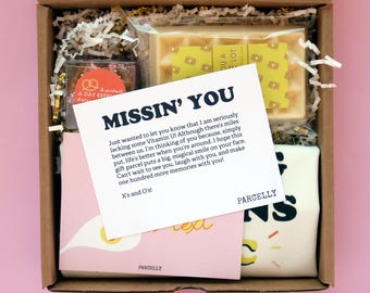 Long Distance Friendship Gift. Miss You Gift. I Miss You Care Package. Funny Miss You Card. College Care Package. Friendship Care Package.