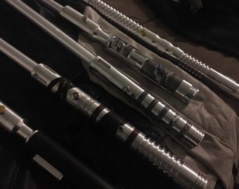 Custom MHS prop hilt with sound Star wars, Lightsaber, jedi, sith