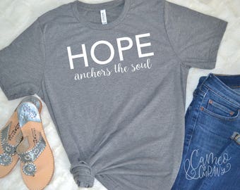 hope anchor t shirt