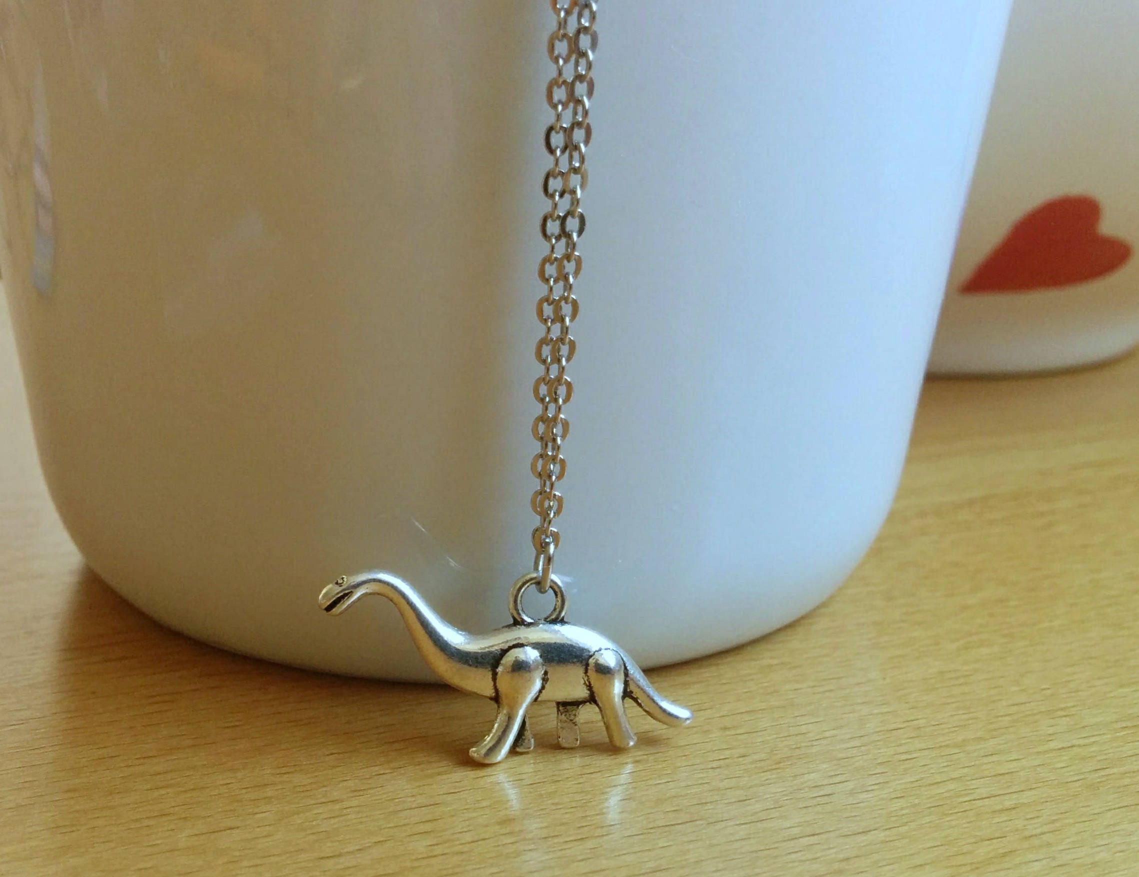 Dinosaur. Necklace.