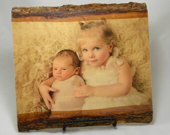 Wood Photo Transfer, Rustic Wood Picture Frames, Gifts for Mom, Photo Printed on Wood, Birthday Gifts for Her, Photos on Wood, Wood Planks