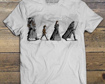 Game Of Thrones Shirt, Jon Snow Shirt, Arya shirt, Sansa shirt, Hodor Shirt, Abbey Road, Men & Unisex