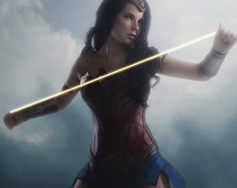 Wonder Woman movie cosplay costume - handmade high quality DC comics hero cosplay