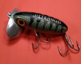 Vintage, Jitterbug, Fishing Lure. Lot Q