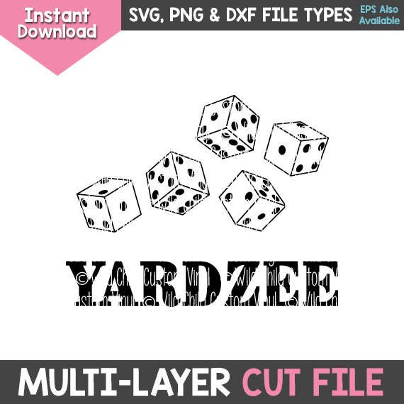 Download YARDZEE Graphics Only - Yardzee Logo and Dice Only, SVG ...