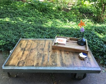 Industrial Cart Coffee Table