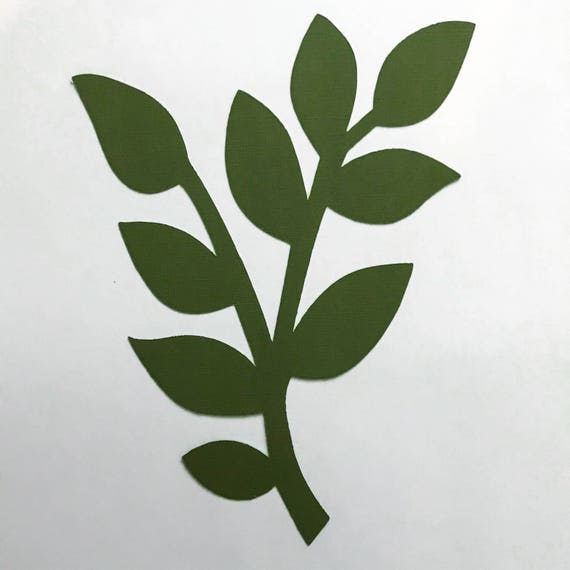 PDF Leaves 12-3 Sizes Easy to Trace n Cut Greenery
