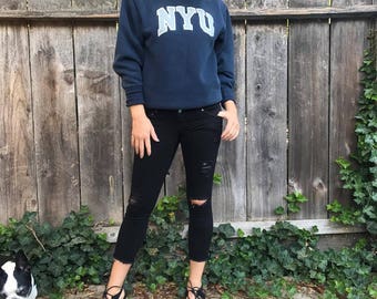 nyu sweater