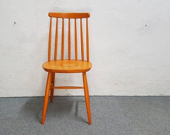 Ilmari Tapiovaara Fanett Chair Chair rungs spoke Chair mid century loft Vntage retro Nesto 50s 60s