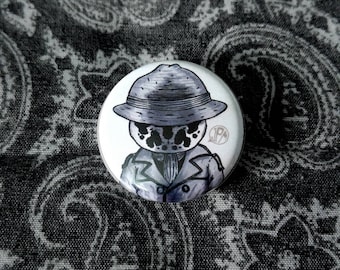 Watchmen - Rorschach 1 1/4" Button pin