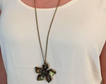 blooming supple necklace fake