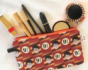 Harry Potter Pouch, Makeup Bag.