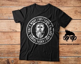 viking beard t shirt