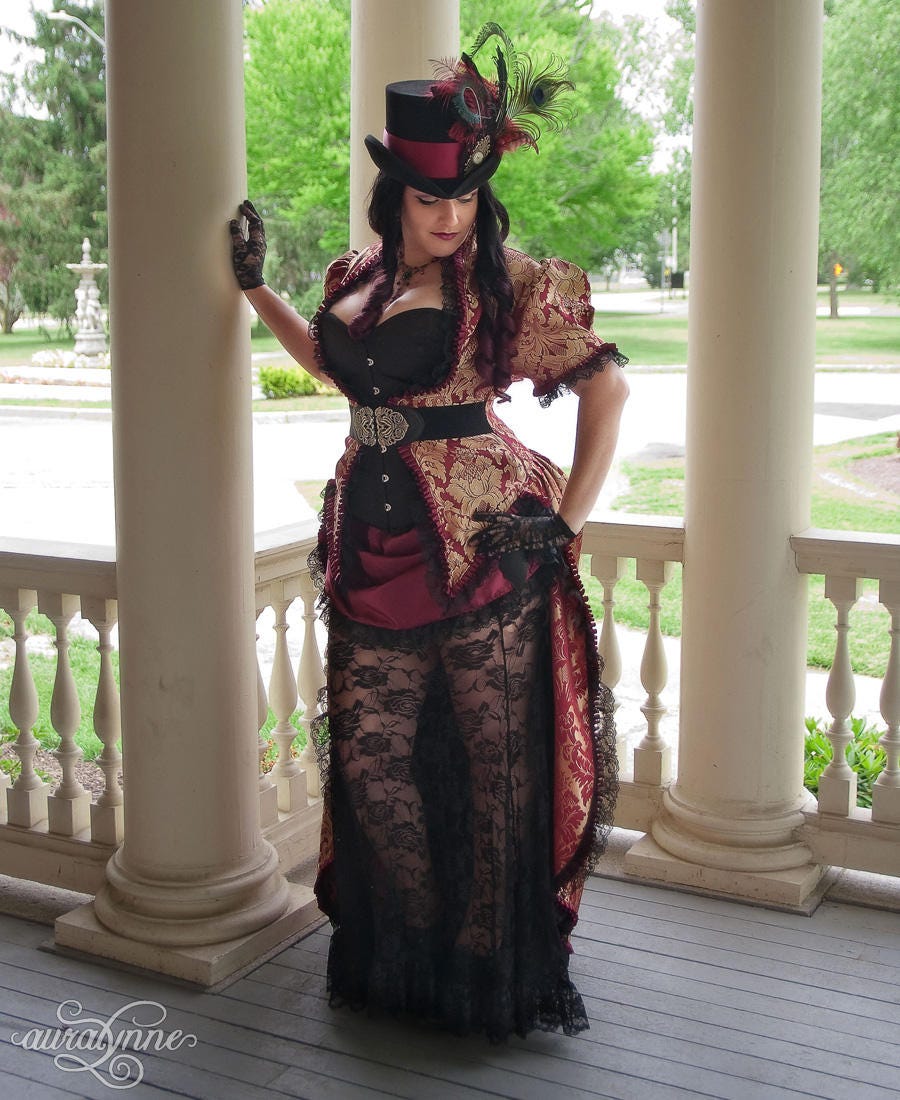 Steampunk Siren Victorian Ball Gown steampunk buy now online