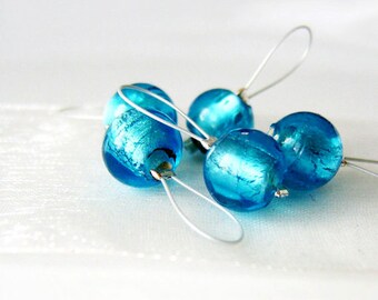 In a Turquoise Sea - Five Snag Free Stitch Markers - Fits Up To 5.5 mm (9 US) - Limited Edition