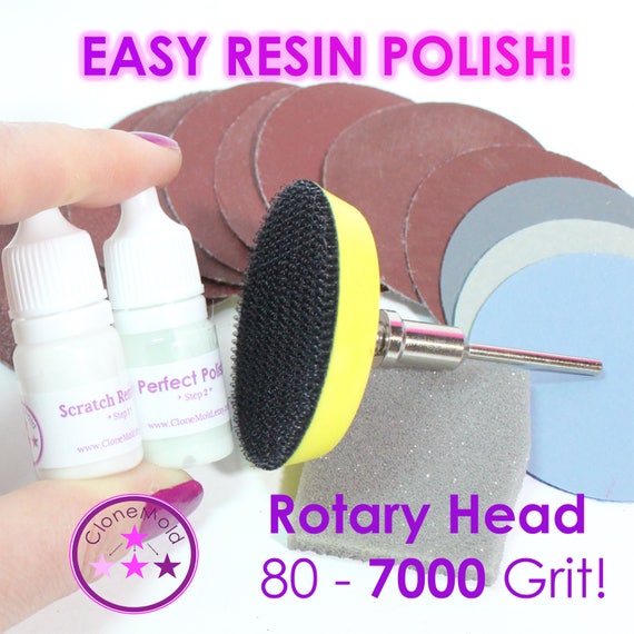 Rotary Tool Attachment and Sanding and Polishing Kit with