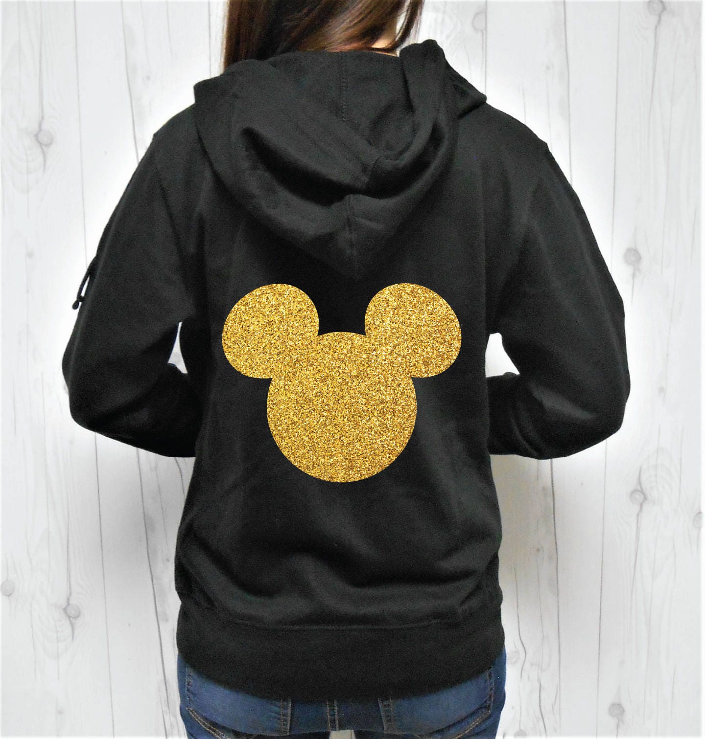 pink mickey mouse hoodie h&m