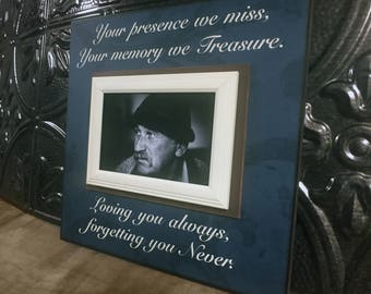 Sympathy Gift Ideas Loss Of A Pa Memorial Frame Mother