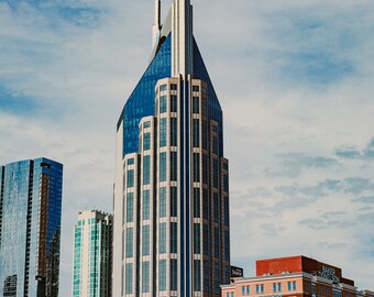 Nashville skyline | Etsy