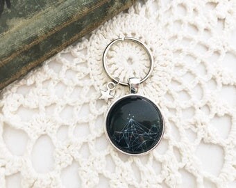 Night Court Keychain, Book Keychains Key rings, Sarah J Maas, A Court of Thorns and Roses, A Court of Mist and Fury