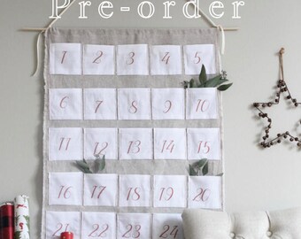 Linen Advent Calendar
