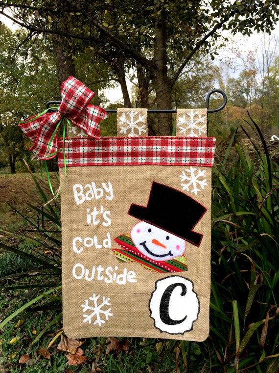 Snowman Flags Baby It S Cold Outside Garden Flag Winter Il 570xn
