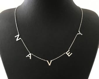 Choker Necklace - Personalized Choker Necklace - Custom Name Choker -Name choker - Gold Name Necklace - Name Choker - Gothic Choker