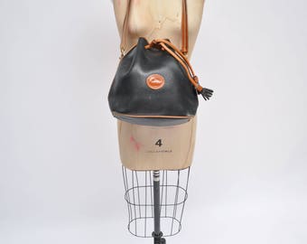 vintage leather purse dooney and bourke bag shoulder made in united states