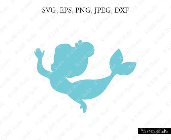 Free Free 172 Baby Little Mermaid Svg SVG PNG EPS DXF File