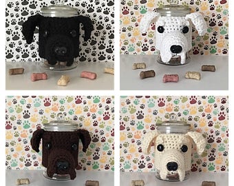 I Love Labradors - Dog Walker Gift - Funny Labrador - Black Lab Gift - Working Dog - Dog Treat Jar - Fur Kid - Fur Mama - Dog Mama - Bow Wow