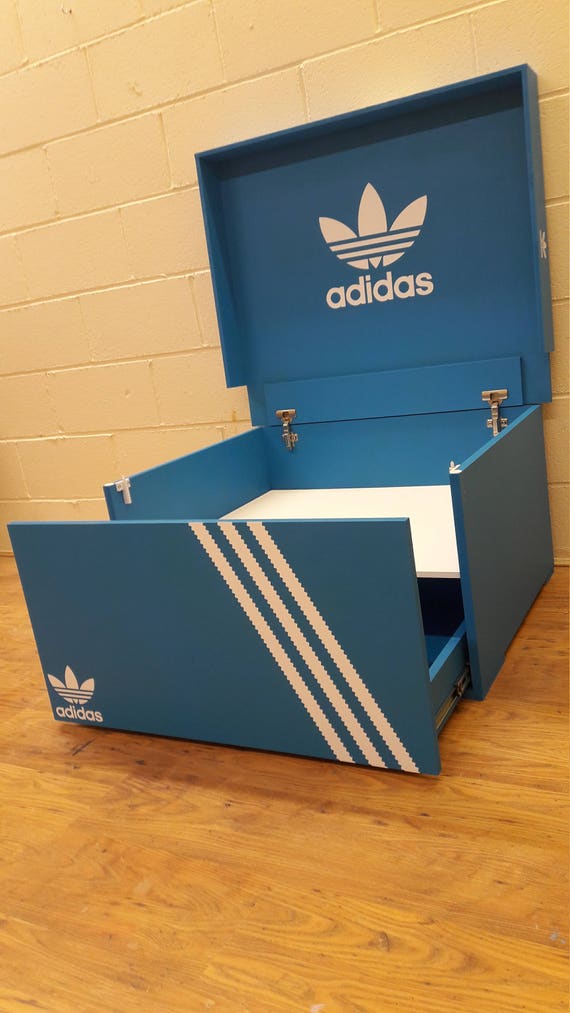 XL Adidas Trainer box holds 12no pairs of trainers gift for