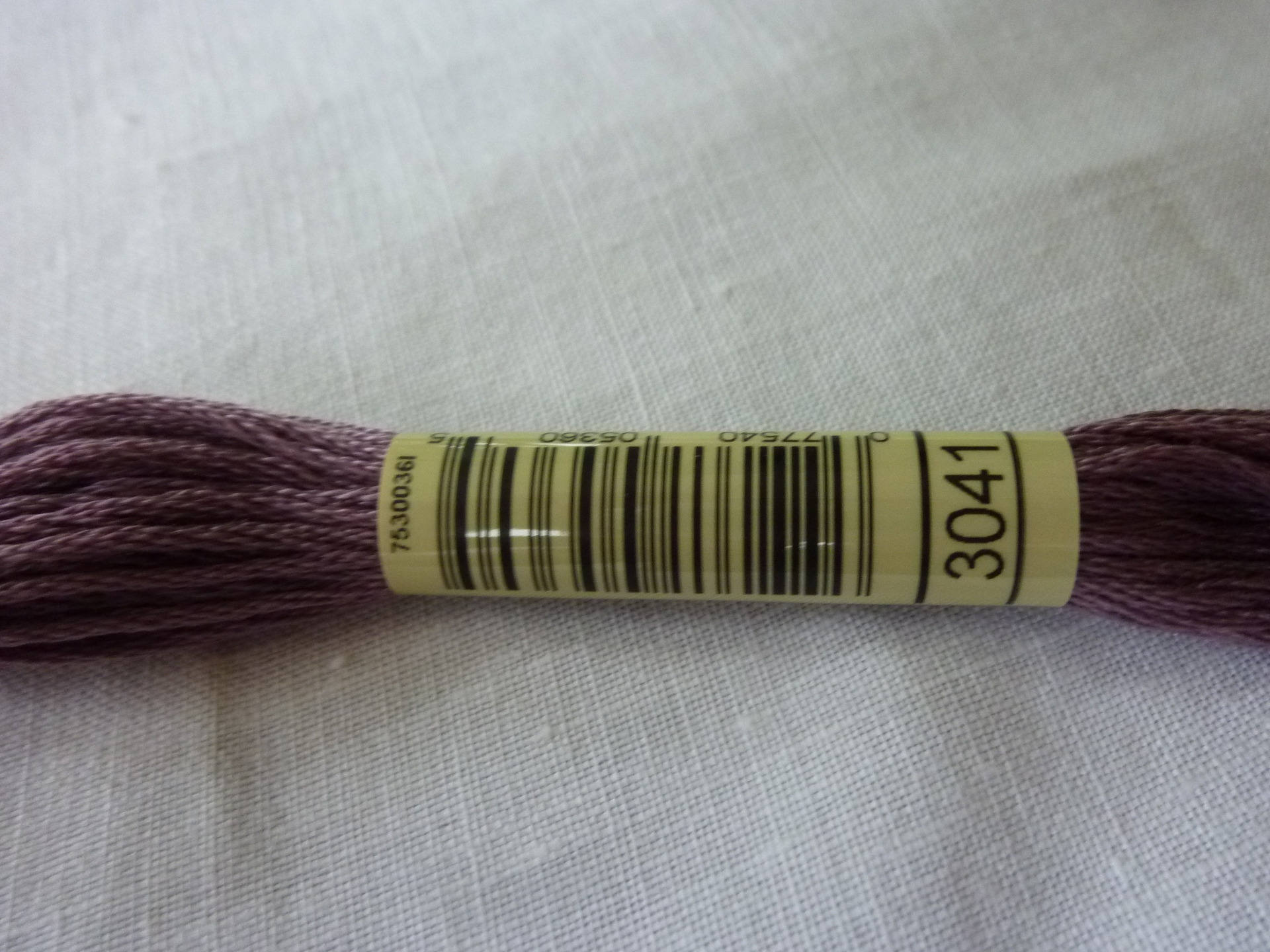 DMC stranded 3041 color embroidery thread