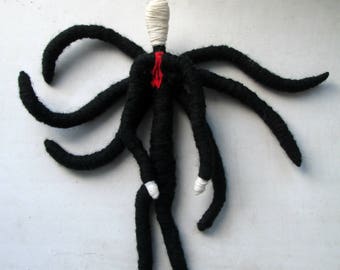 Slenderman Doll Paraphernalia Game Horror Creepy Interior Decoration Toy Slendy Slender Man