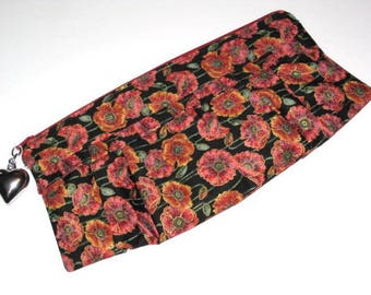 Red poppies "clunch" cover