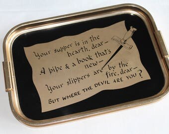 Vintage Small Tray 1950's