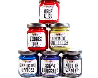Limited Edition - Assemble Your Crew - 4oz Soy Candles - Lemoncakes Candle Co - Variety Pack