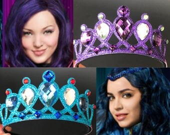 Descendants Crown,Disney Descendants 2,Devil Crown,Witch Crown,Maleficent Crown,Snow White step mom,Witch Costume,Devil Costume,Demon Crown