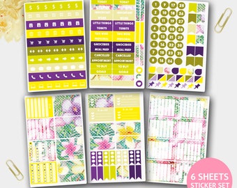 August Planner Stickers, Summer Stickers for Scrapbook, August Stickers, Planner Stickers, Teacher planner