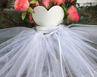 Bridal shower centerpiece / Bridal Mason Jar / Bridal shower decoration / wedding gown centerpiece / wedding gown mason jar