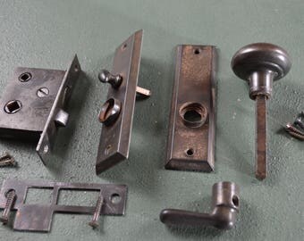 1900 Door Latch, Screen Door Knob, Vintage Door Handle, #454