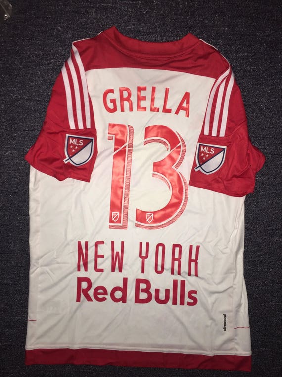 New York Red Bull's Jersey Home Away Size Large Mens