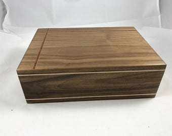 Wood Keepsake Box, Memory Box